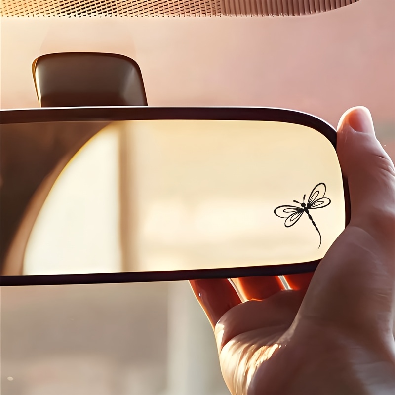 Car Accessories Useful - 2Pcs Dragonfly Decorative Vinyl Stickers Waterproof,