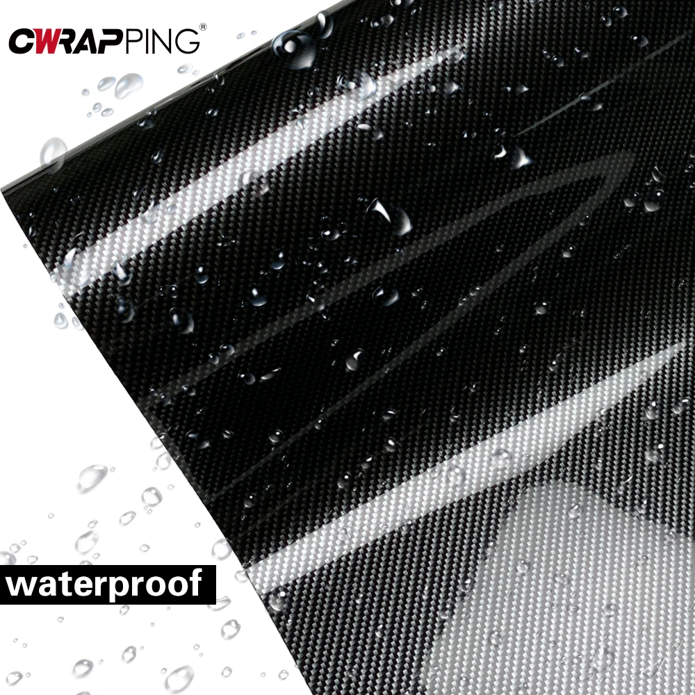 Carbon Fiber Matte Glossy Blac - Car Accessories Tape 评论和价格
