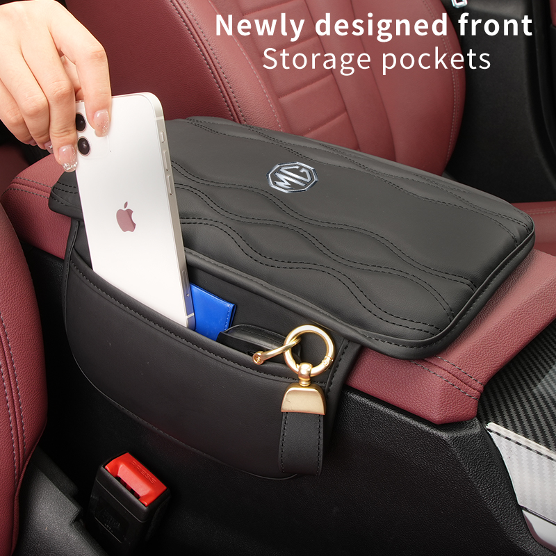 Car Armrest Cushion Leather Co - Car Trunk Organizer 评论和价格