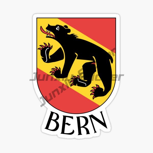 BERN SWITZERLAND Flag Car Stic - Car Accessories Tape 评论和价格