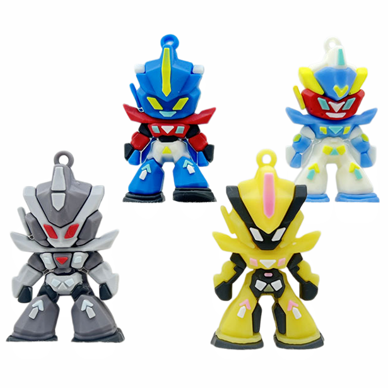 Gundam Silicone Keychain, Mini - Car Accessories For Boys 评论和价格
