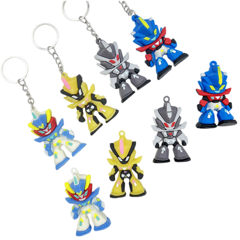 Gundam Silicone Keychain, Mini - Car Accessories For Boys 评论和价格
