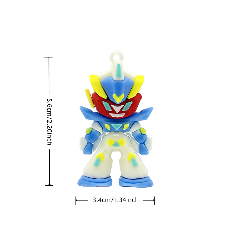 Gundam Silicone Keychain, Mini - Car Accessories For Boys 评论和价格