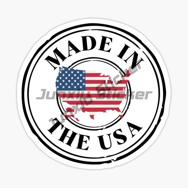 MADE IN USA Flag Vinyl Car Sti - Car Accessories Tape 评论和价格