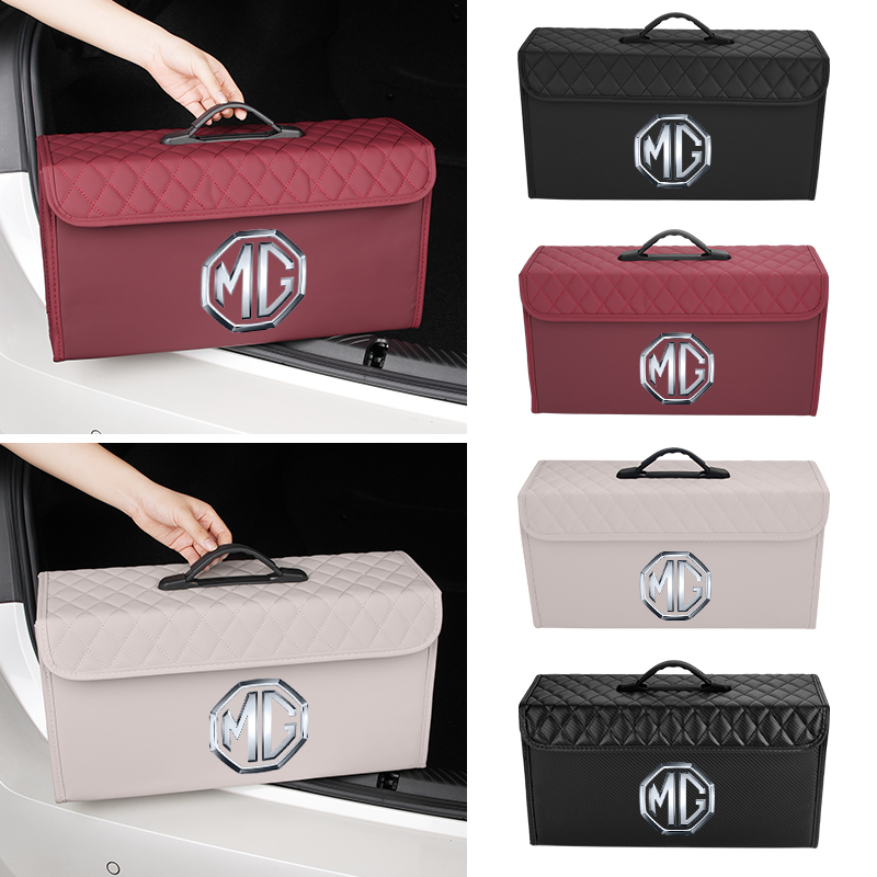Car Trunk Storage Box Leather  - Car Trunk Organizer 评论和价格