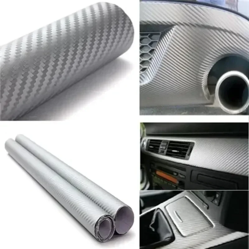 NEW 3D Carbon Fiber Film Car S - Car Accessories Tape 评论和价格