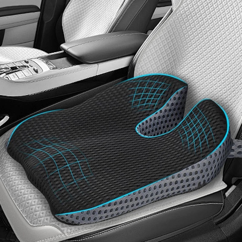 Memory Foam Car Wedge Seat Cus - Car Seat Cushion Memory Foam 评论和价格