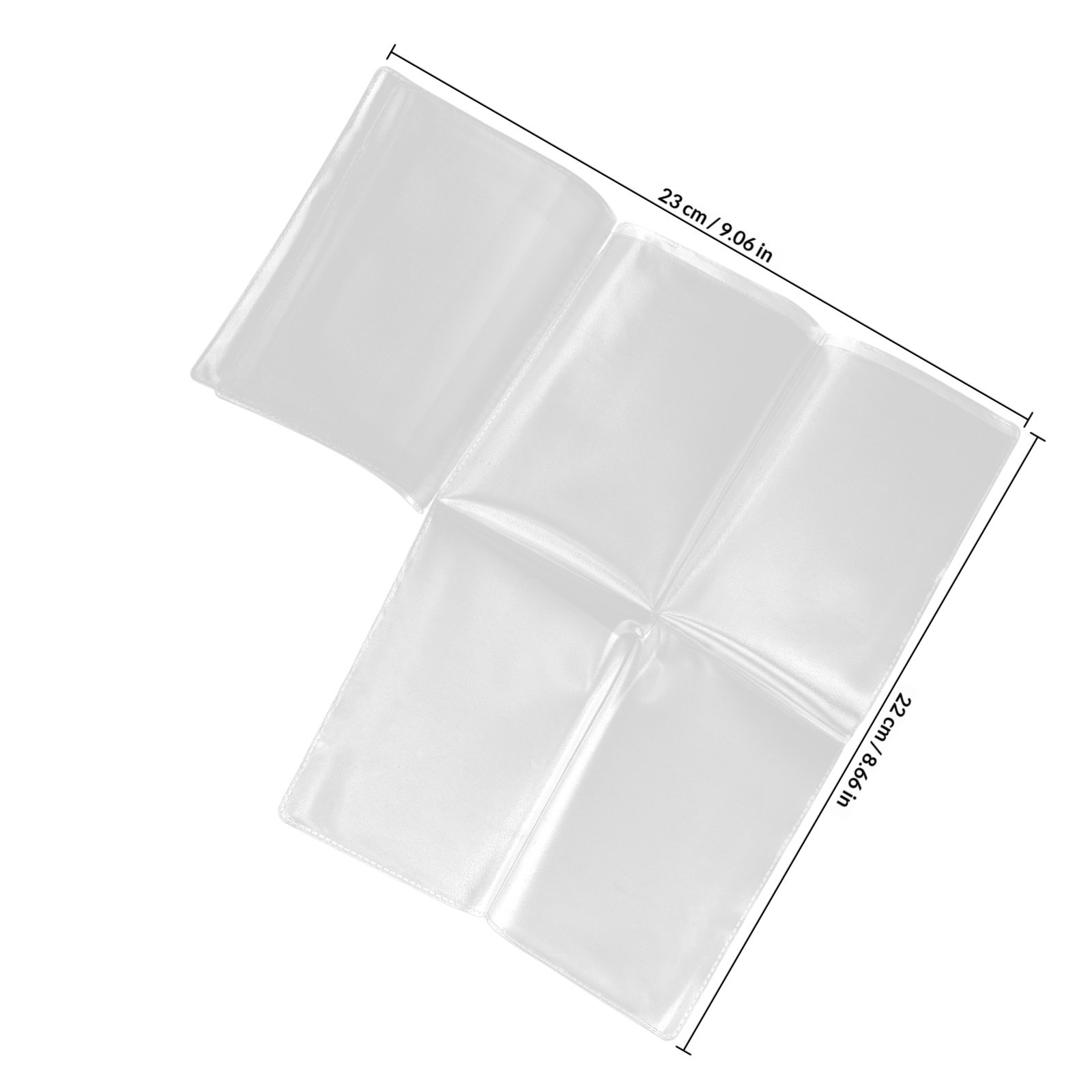 2Pcs Transparent Driving Licen - Car Trunk Organizer 评论和价格