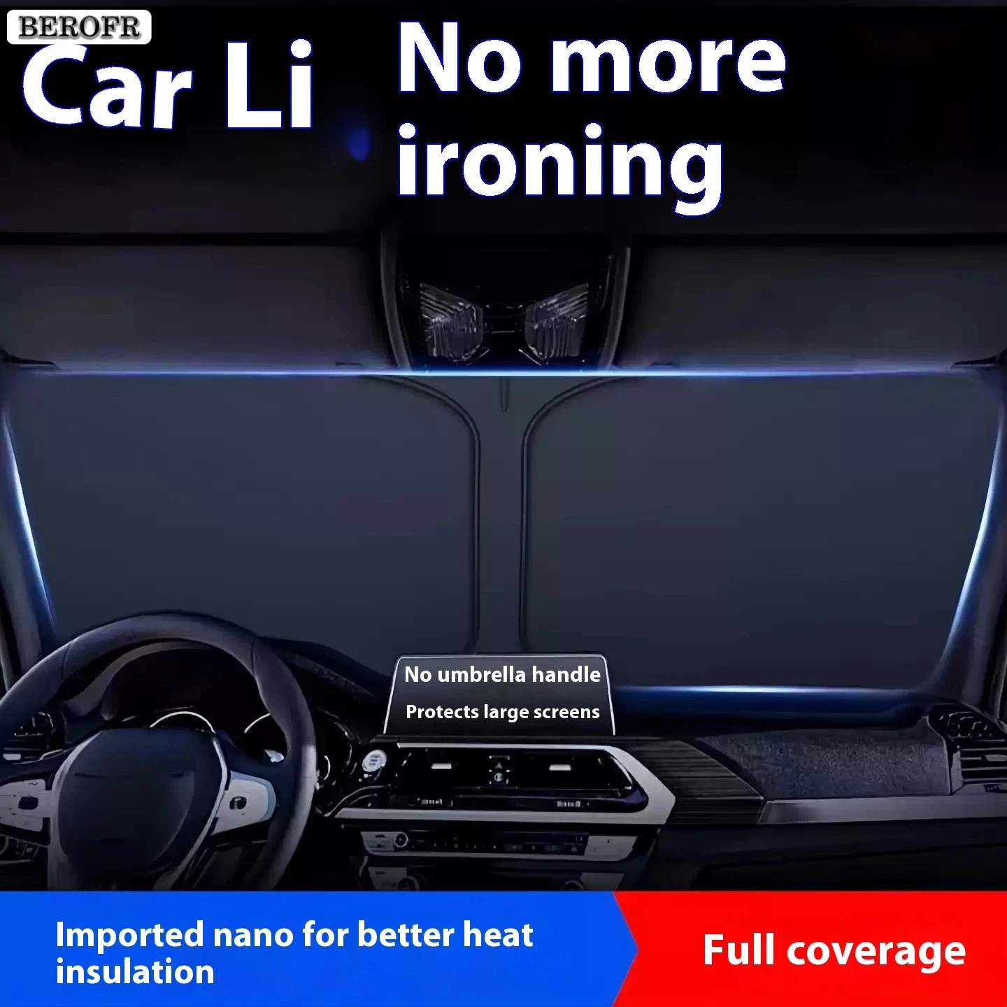 Car Windshield Sun Shade Cover - Car Accessories Yate 评论和价格