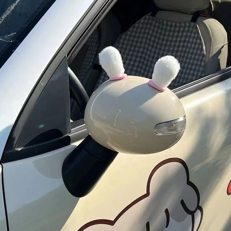 1 Pair Plush Rabbit Ears Car R - Car Accessories Useful 评论和价格